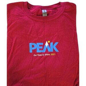 Amazon Out Time To Shine Peak 2021 Burgundy S/S T-Shirt Size 4XL- NEW